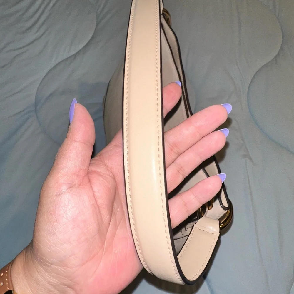 Michael Kors Tan and Cream Shoulder Bag